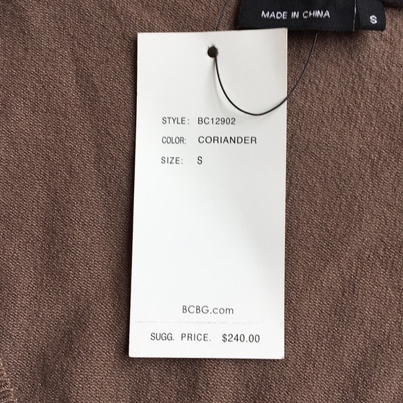 NWT Women’s BCBGMAXAZRIA Sweater Dress, Size S - Picture 3 of 4